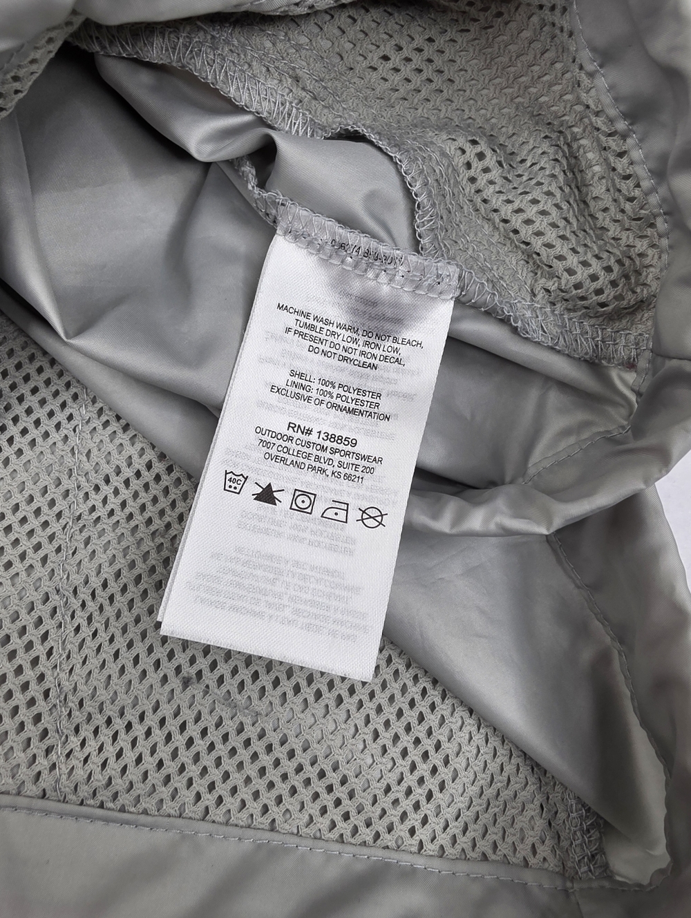 Columbia Women's St Cloud State University Red Windbreaker Size Small AL-3535 - Picture 9 of 11